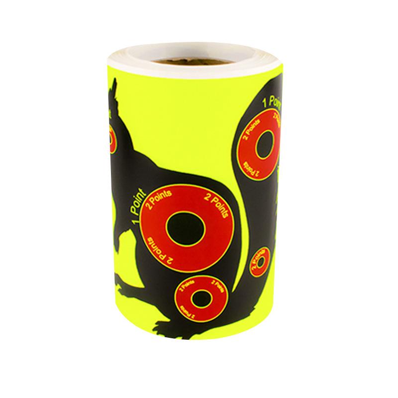 4" Fluorescent Blossom Compound Bow Target Paper for Competition Practice