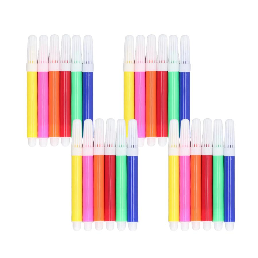

4/8/16packs Colorful Graffiti Watercolor Pen School Study Painting Supplies Handicraft Art Creation Hand Account Stationery XJM