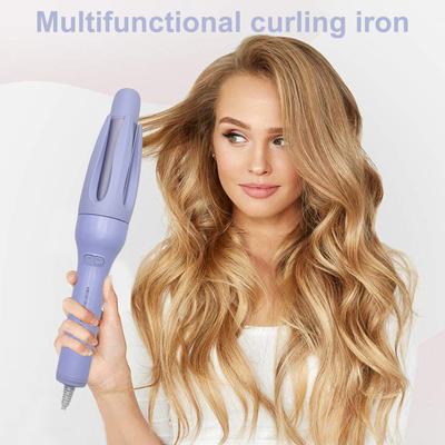 Multifunction Curling Iron Hair Straightener Automatic Rotary Ceramic Fast Heating Hair Curler Negative Ions Curling Wand Women Hair Styling
