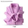 Cotton Unisex Bathrobe - Warm Yukata Style for Couples, Plus Size, Ideal for Hotels