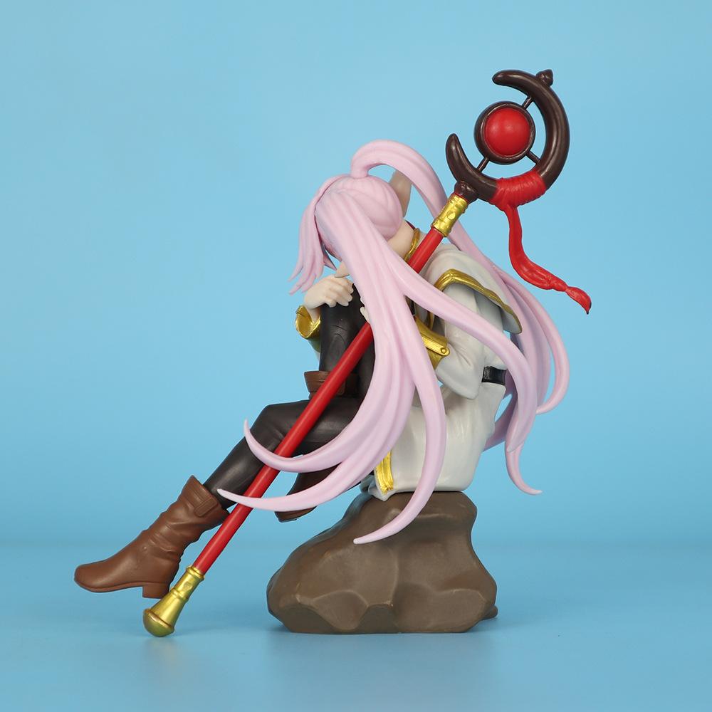 Frieren: Beyond Journey's End Anime Figure Sitting Fern Action Figures Frieren Noodle Stopper PVC Model Statue Collection