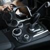For Alfa Romeo Giulia Stelvio 2017- ABS Carbon Fiber Car Center Console Panel Cover Trim Sticker Interior Car Accessories