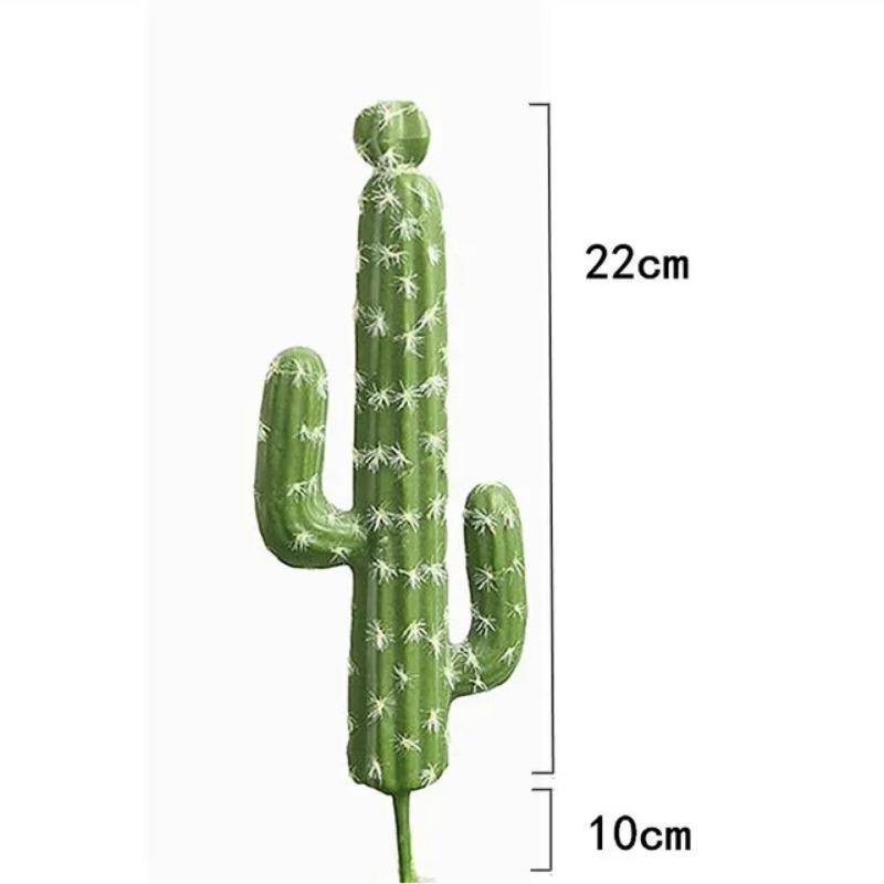 38-43CM Artificial Cactus Plants House Decoration Tropical Fake Succulent Greening Hotel Garden Party Home Decor Accessories