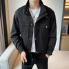 Herren Slim Casual Stehkragenjacke - Trendige Arbeitskleidung für Herbst/Winter 2023