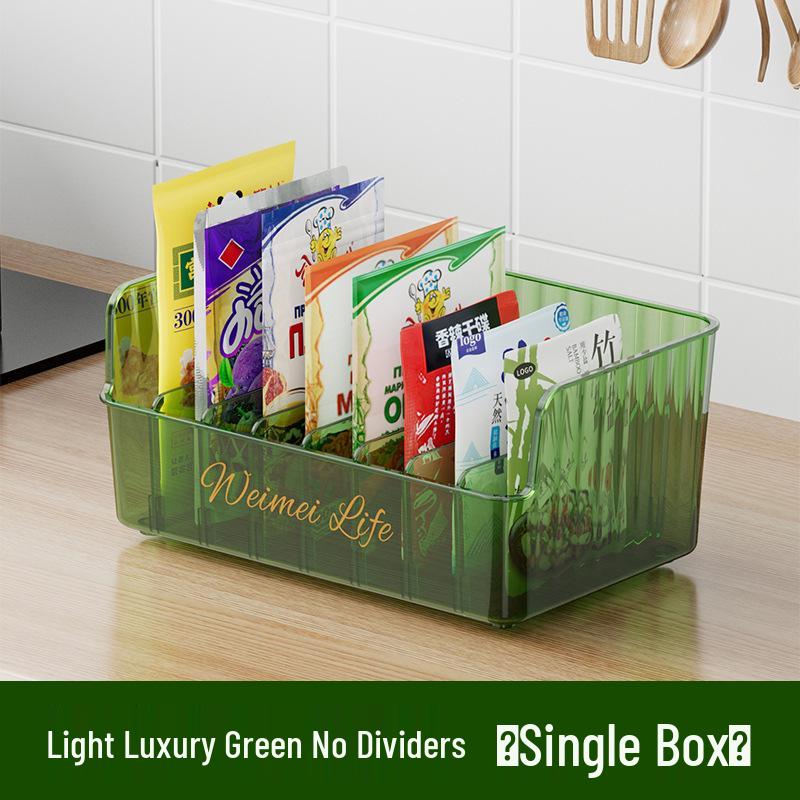 Kitchen Spice Storage Box with Dispensing Jars