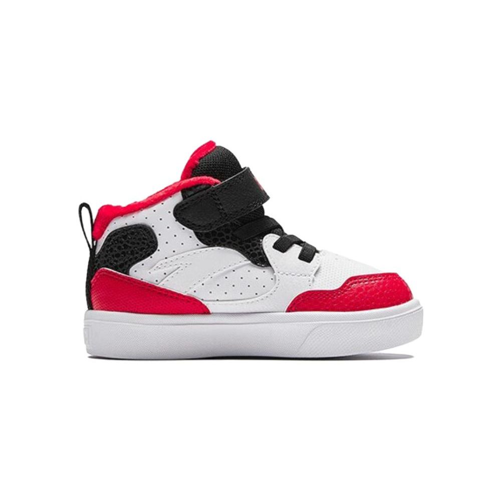 Anta Comfortable Durable High-Top Walking Shoes Baby Shoes White Black Red A312340002-1