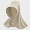 Sun Hat High-Density Anti-UV Fabric Oversized Shawl Style Sun Protection Hat Wide Brim