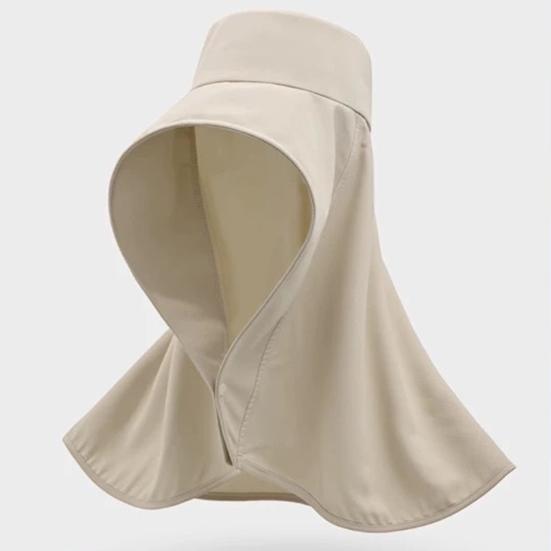 Sun Hat High-Density Anti-UV Fabric Oversized Shawl Style Sun Protection Hat Wide Brim