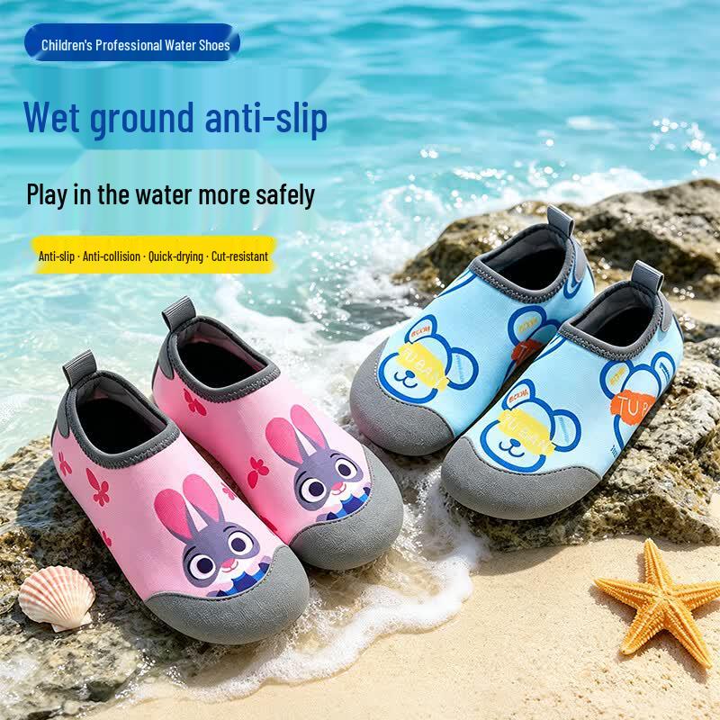 Liomirror Kids  Closed-Toe Anti-Slip Water Shoes 26 -27