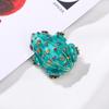 Tier Frosch Brosche mit Strasssteinen Temperament Tropföl Kleidung mit Anstecknadel Brosche Schmuck Damen