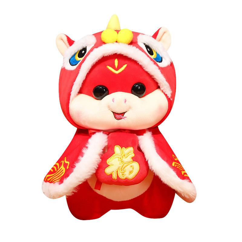 Bunte und weiche Schlangen-Plüschpuppe mit bezauberndem Umhang und Saugnapf-Funktion