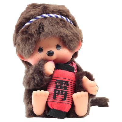 Kyugetsu Official Original Asakusa Kaminarimon Monchhichi Sitting Figure IPM-23-Z