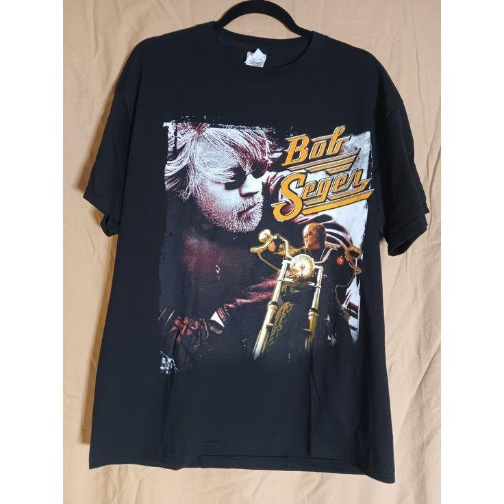 VTG Bob Seger Bootleg T-Shirt Concert tour Full Size S to 5XL BL487 Unisex T-Shirt L