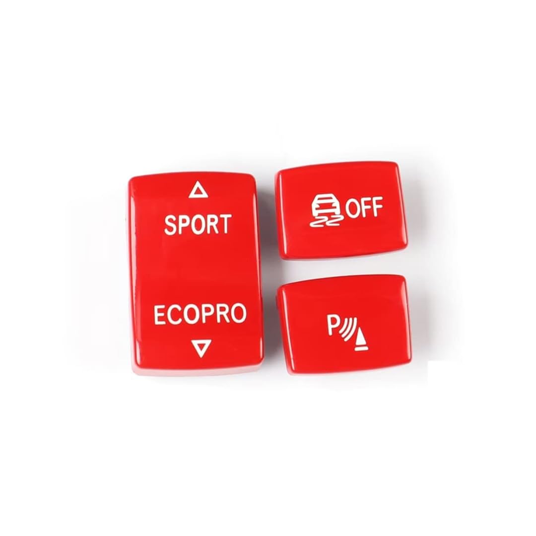 

Center Console Gear Sport Eco Drive Mode Switch PDC DSC Off ABS Red Black Button Compatible with BMW 1 2 3 4 Series F20 F21 F22 F23 F30 F31 F34 F35 красный