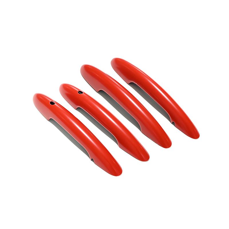 For MINI Cooper S JCW F55(5-Door) F60 Countryman Exterior The Black Flag Door Handle Cover Decoration Car Styling