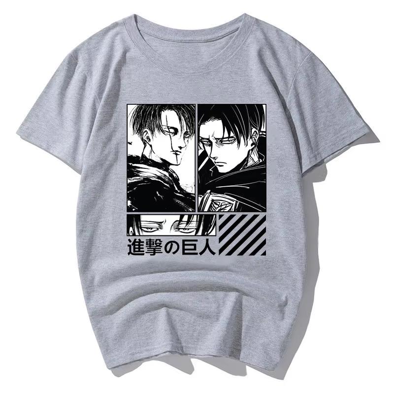 Attack On Titan Anime  Levi AckerUnisex Printed Tshirt Unisexs and Womens Tshirt Unisexs Top Sports Tshirt Unisexs Tshirt Summer Tee