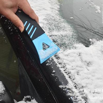 Snow Scraper For Car Quick Small Ergonomic Auto Supplies Car Windshield Scraper For Truck SUV Vehicle Roof Urgency Cleaning