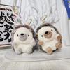 Adorable Little Hedgehog Keychain Stuffed Doll Cute Hedgehog Plush Keyring  Bag Pendant