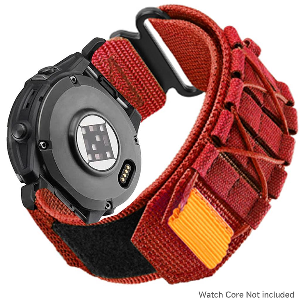 22mm 26mm Nylon Strap For Garmin Fenix 8 E 5 5X 6X 6 7 7X Pro/TACTIX/Mk2 Mk2i G1/Enduro 2 3 Sport Bracelet Quick Fit Watchband