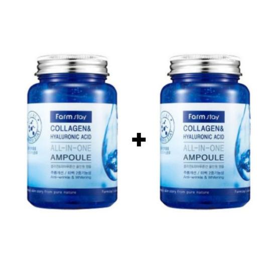 [Farmstay] Collagen & Hyaluronic Acid All in One Ampoule 250ml