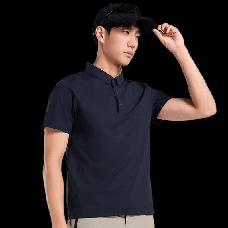 SCALER Men s Casual Business Quick-Dry Seamless Polo Shirt L
