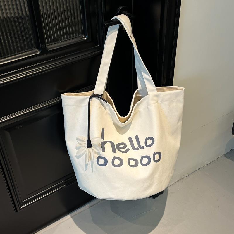 A Large-capacity Bag for Girls A Versatile Summer Casual Single-shoulder Shopping Bag and A Class Tote Bag