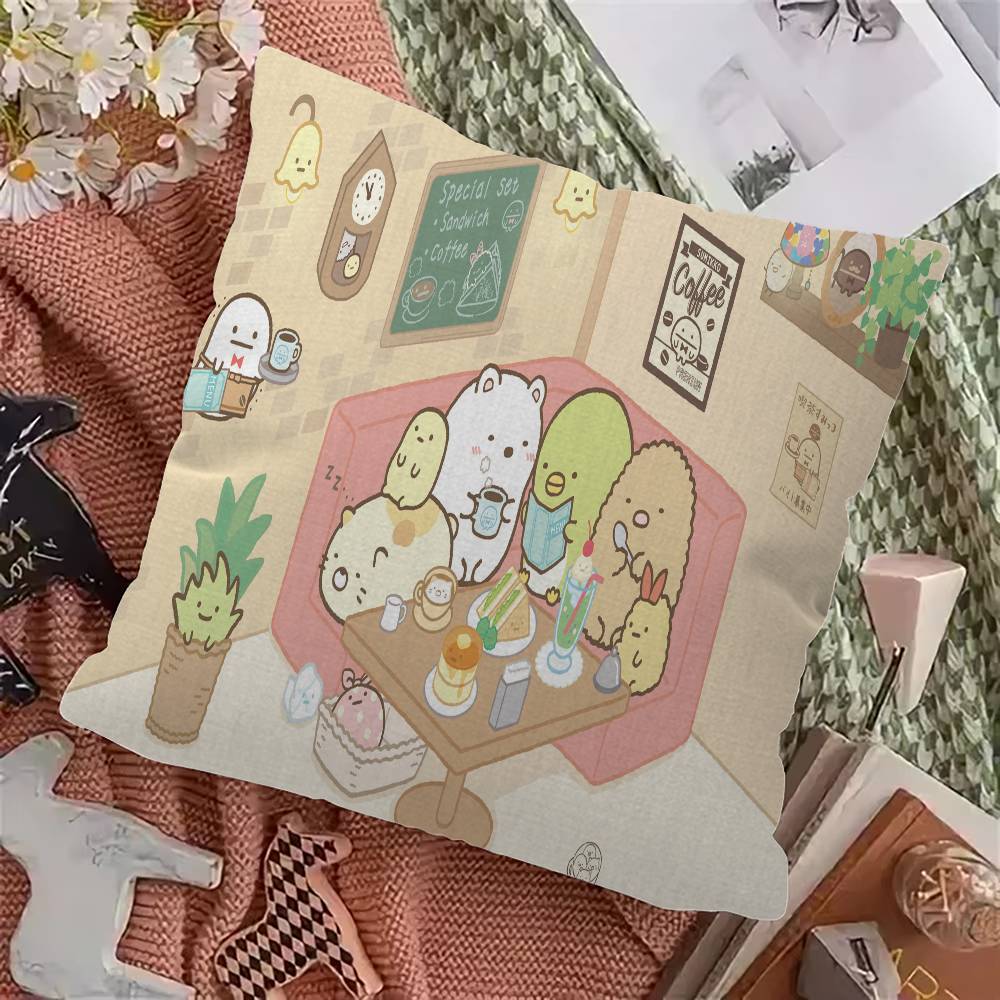 Sumikko G-Gurashi Pillow Cover Sofa Cushion Cover Home Room Decoration Children Gift