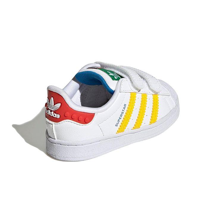 LEGO X Adidas Superstar I White Pantone Baby Sneakers Cloud-White GV8881