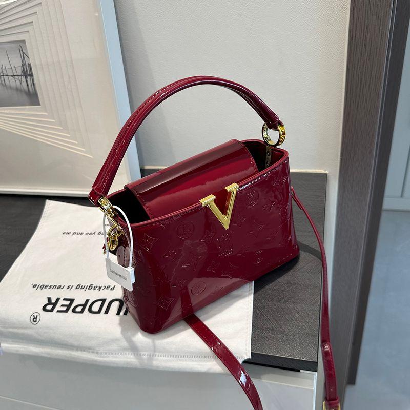 

Женская сумка 2025 Доступная роскошь Сумка Diana Сумка-мессенджер Модная сумка Красная сумка Нарядная Свадебная Женская сумка Red