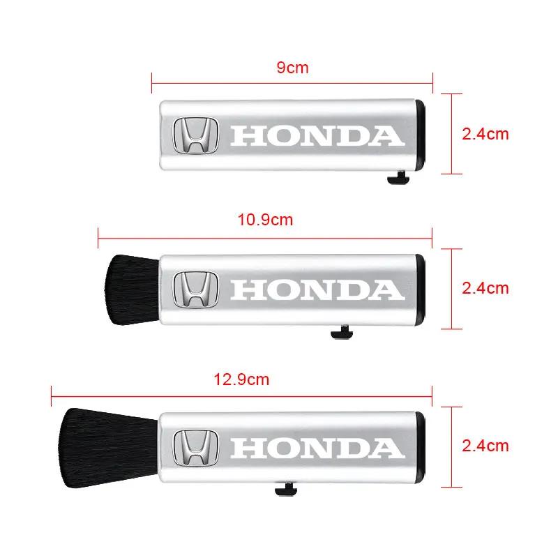 Car Hot 2025 Car Interior Clean Tool Air Outlet Cleaning Soft Brush with Shell For Honda Civic XR-V HR-V City Accord Odyssey Spi