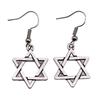 Vintage Best-Seller Celtic Hexagram Triangle Earrings Intricate Design for Bridesmaids Party Wear