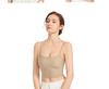 Seamless Ice Silk Spaghetti Strap Tank Top - Women's Slimming One-Piece with Beautiful Back Design