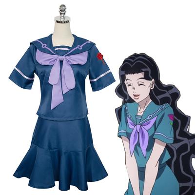 Comic Anime JoJo's Bizarre Adventure Yamagishi Yukako Cosplay Sexy Ms. JK Uniform Halloween Costumes Skirt