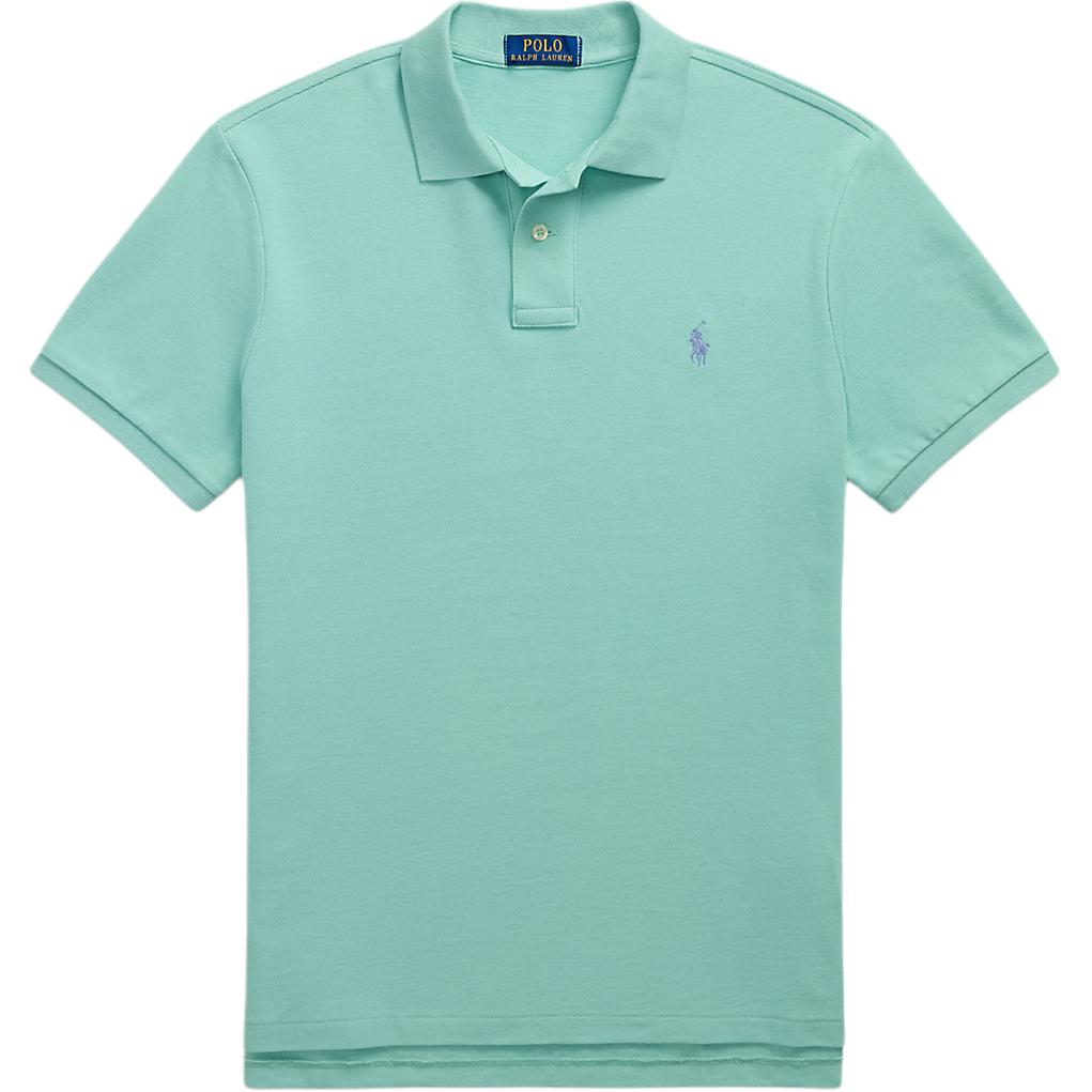 

Polo Ralph Lauren Однотонная рубашка поло Slim Fit Мужские топы Зеленый MNPOKNI1N823414-300 M