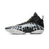 Li Ning Yushuai 19 Cushioning Slip Resistant Support Mid Top Basketball Shoes Men's Black White ABAV005-4