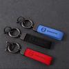 Leather Car Keychain Key Chain Rings Metal Leather for for Volvo XC40 XC90 V40 V90 V60 XC60 S80 S60 S90 C40 V70 XC70 Accessories