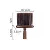 Nylon Espresso Machine Brush Walnut Wood Dust Clean Brush  Camera Lens