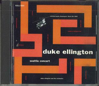 

CD DUKE ELLINGTON - Duke Ellinton Seattle CONCERT R25J1051PROMO BMG 1989 Japan Jazz Used