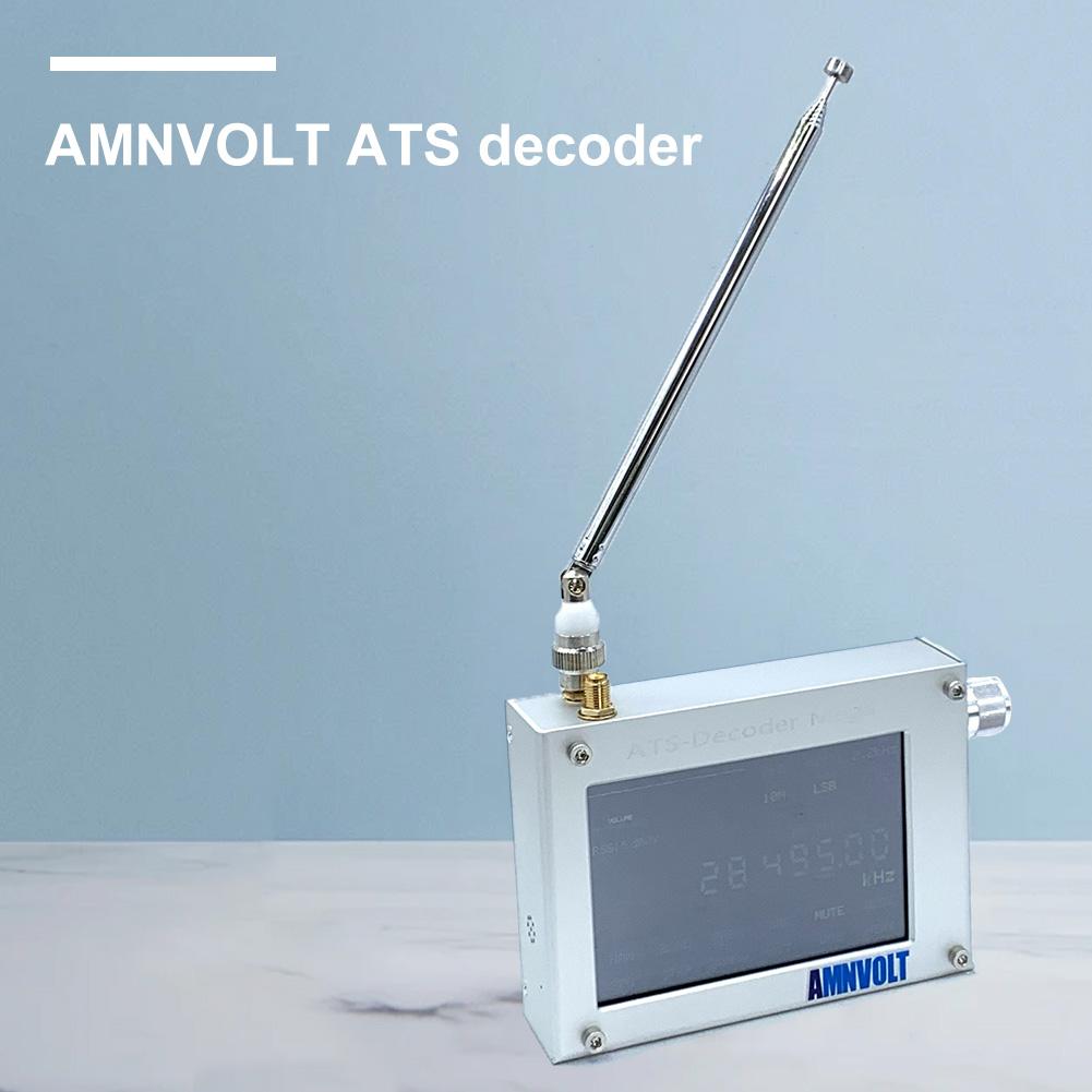 ATS-Decoder Si4732 Full Band Radio Receiver FM RDS AM LW MW SW SSB DSP Radio Receiver 4inch Touch Screen WiFi 4000mAh Battery