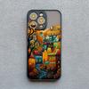 Leaves Autumn Forest House Phone Case for iPhone 12 13 Mini 11 14 15 16 Plus Pro Max 7 8 SE 2020 X XS XR Protective Phone Cover