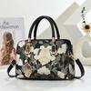 Vintage květinová vyšívaná taška Tote Multifunkční dámská taška přes rameno Crossbody s horní rukojetí