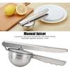 Lemon Squeezer Stainless Steel, Stainless Steel Lemon Squeezer, Manual Citrus Juicer for Effortless Fruitjuice Extraction, for Home and Family Use
