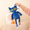 40CM Cartoon Anime Pete The Cat Plush Toys Blue Cat Stuffed Soft Animal Doll Birthday Gift for Children