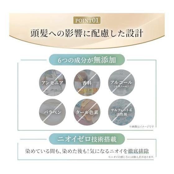 (Gray hair dye) Bigen Lipicolor 2N Brighter, natural brown For those who want to dye their hair frequently Consider the effect on the hair Hoyu