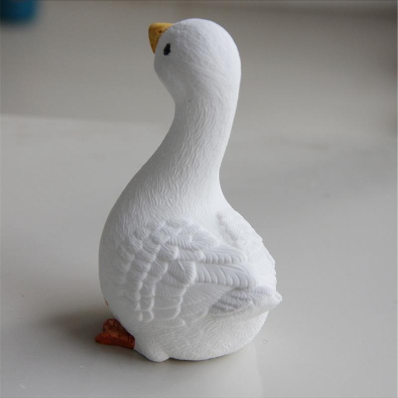 3D Gooses Animal Figurine Silicone Candle Molds for Candle Soap Making Gypsum Decoration Cement Clay Silicone Molds