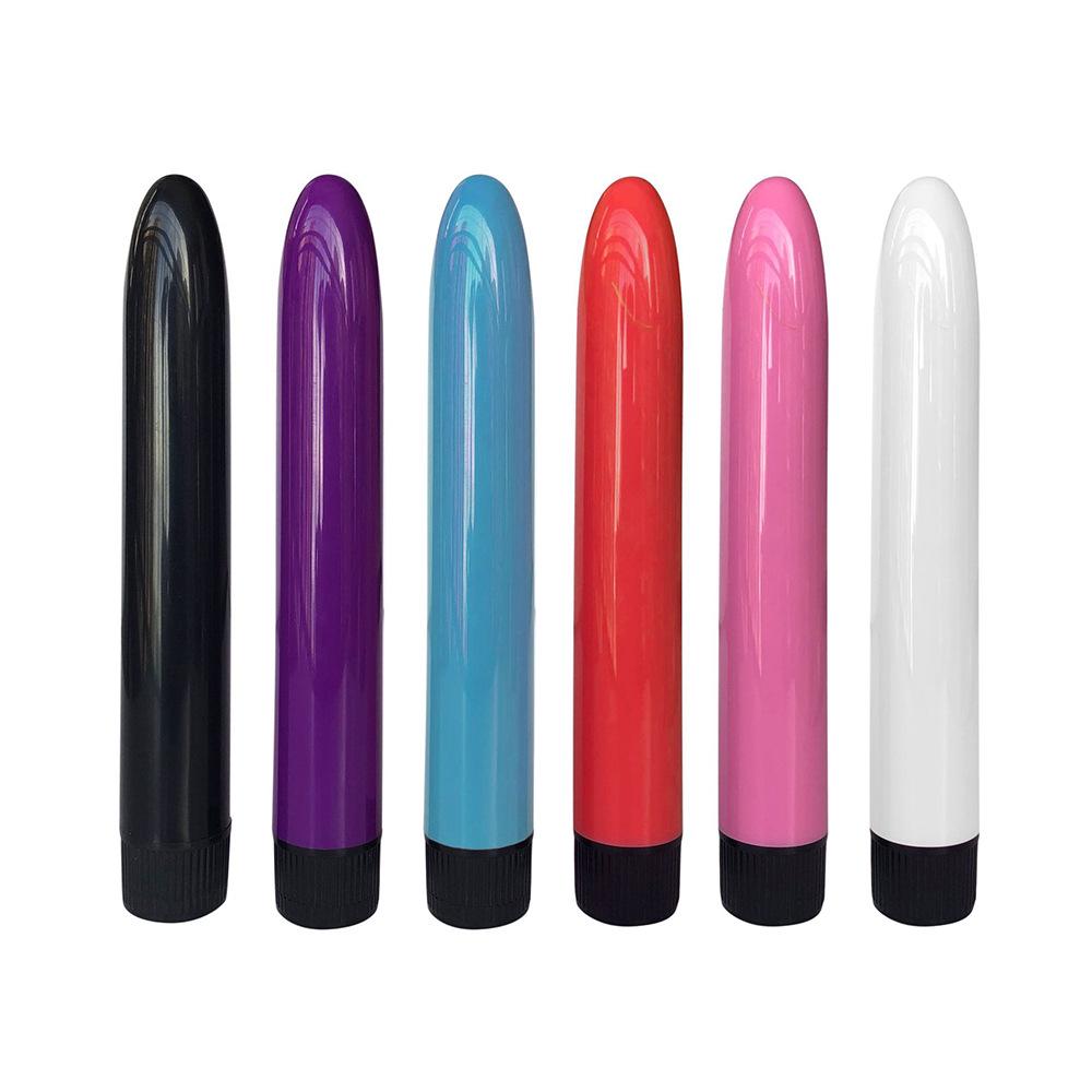 Variable Speed 7-Inch Electroplated Vibrator for Women - Silent Self-Pleasure Massager