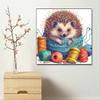 New Arrival 5D DIY Full Circle Diamond Painting "Hedgehog" Embroidery Cross Stitch Home Decor Gift