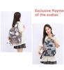 Women's Retro Plaid Large Capacity School Backpack - Japanese College Style