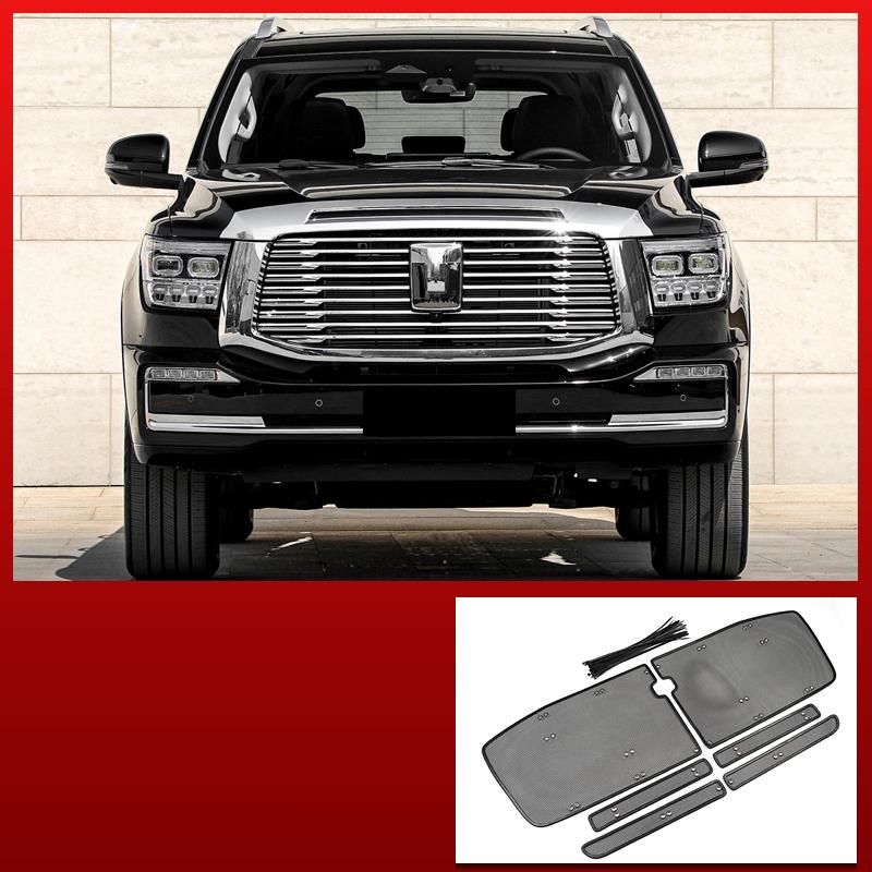 Auto Parts For GWM Tank 500 Great Wall 2022-2024 Front Grille Insect Proof Net Radiator Condenser Protective Cover Accessories Business Edition6pcs