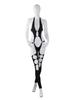 Exposed Catsuit Sexy Lingerie Women Hollow Bodysuit Bandage Style SM Slave Underwear Transparent Erotic Open Bra Crotch Costumes